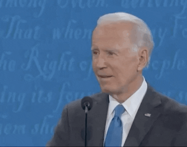 Joe Biden Disgust Look GIF