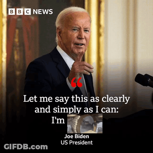 Joe Biden Giving Speech GIF