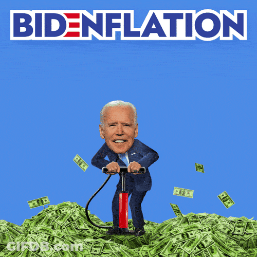Joe Biden Inflation Head Exploding Meme GIF