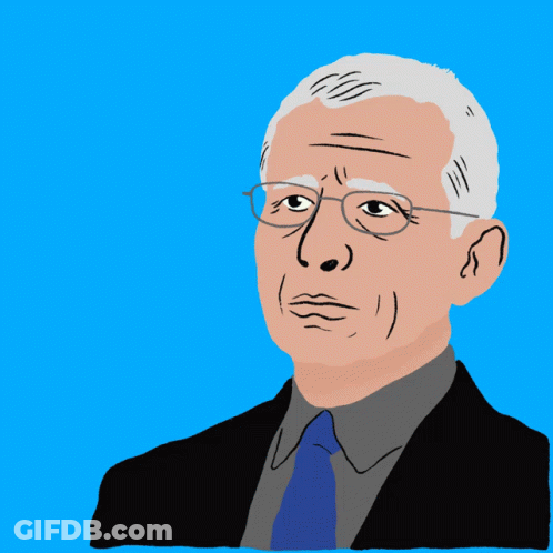 Joe Biden Is Taking It Seriously With A Cartoon Of Him On A Blue Background GIF