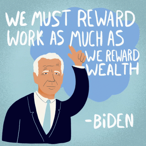 Joe Biden Its Like A Reward GIF