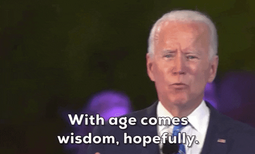 Joe Biden Wisdom Speech GIF