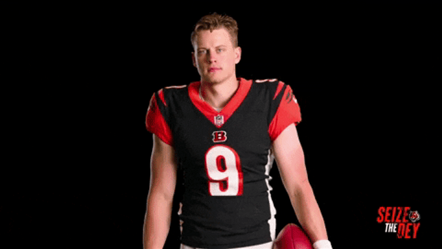 Joe Burrow Clenched Hand GIF