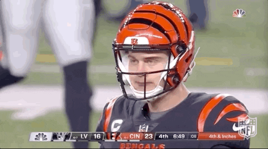 Joe Burrow Disappointed GIF