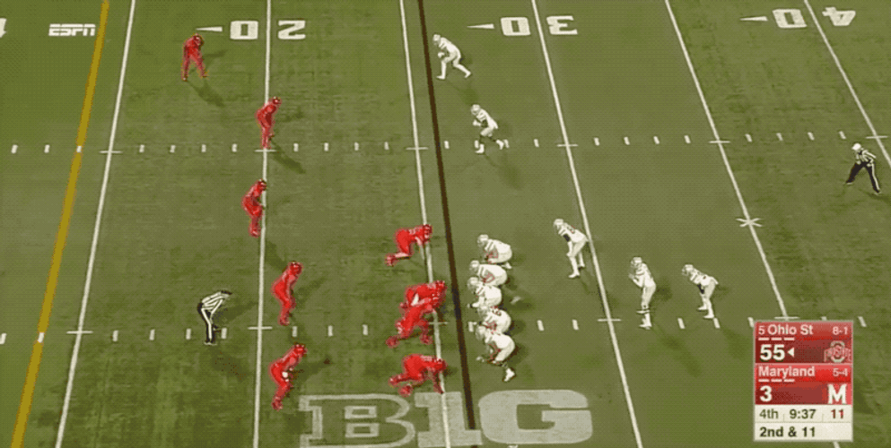 Joe Burrow Game Play GIF