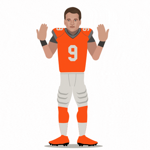 Joe Burrow Smiling Animation GIF