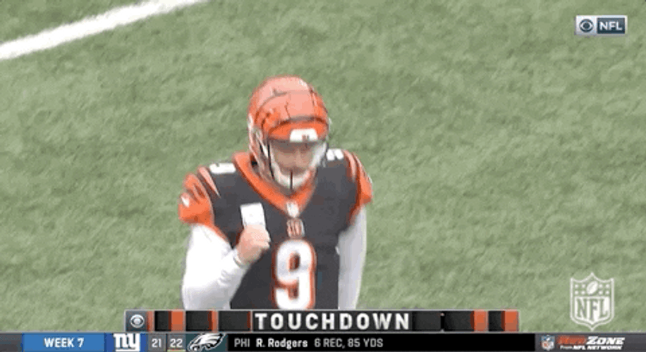 Joe Burrow Touchdown GIF
