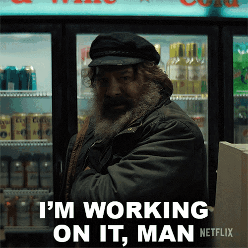 Joe Collie Working On It GIF