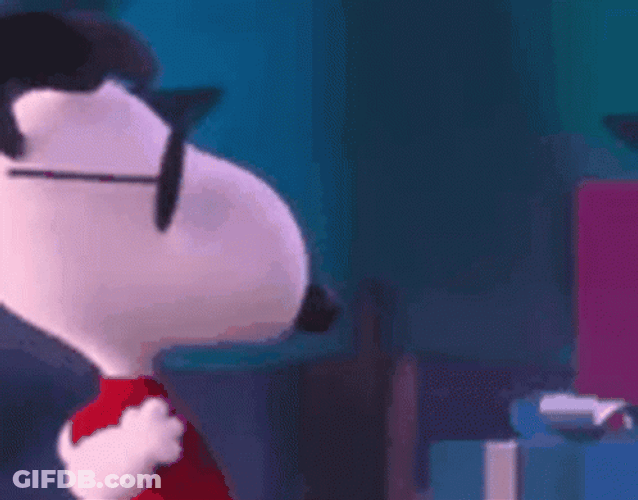 Joe Cool Passing By GIF