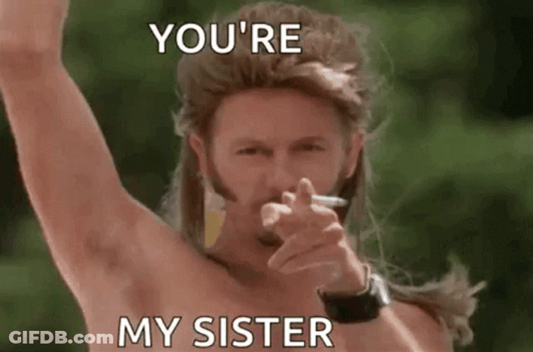 Joe Dirt You're My Sister GIF