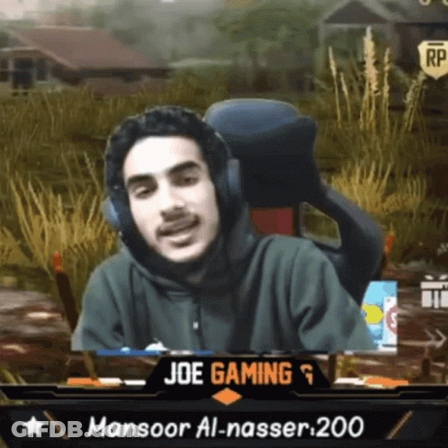 Joe Gaming Mansoor Al-Nasser 200 Playing A Game GIF