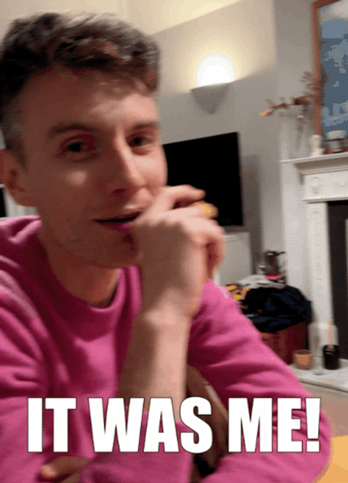Joe Garvey Waves It Was Me GIF