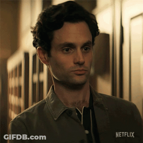 Joe Goldberg Adorable Eye Smile GIF