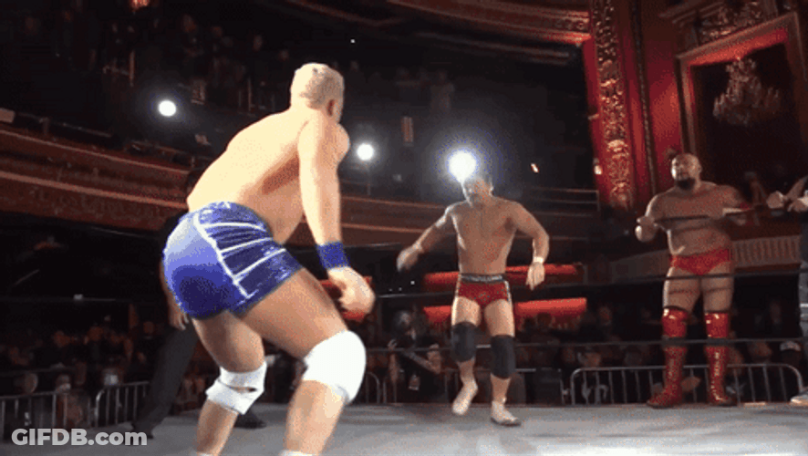 Joe Hendry Carry And Throw The Enemy GIF