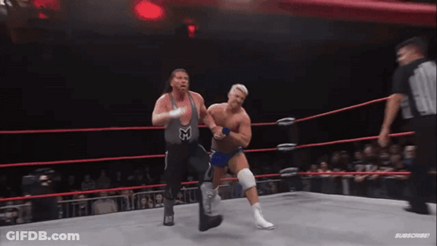 Joe Hendry Carry Knocked GIF