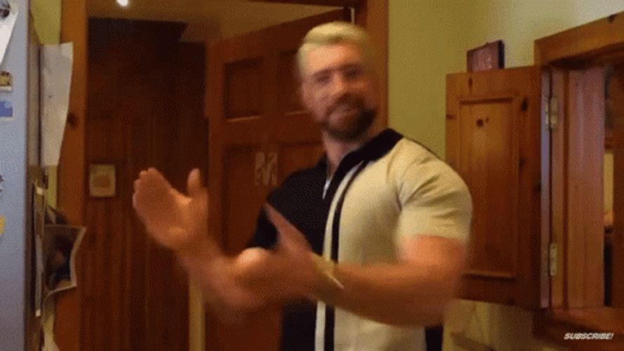 Joe Hendry Clapping Nonstop GIF