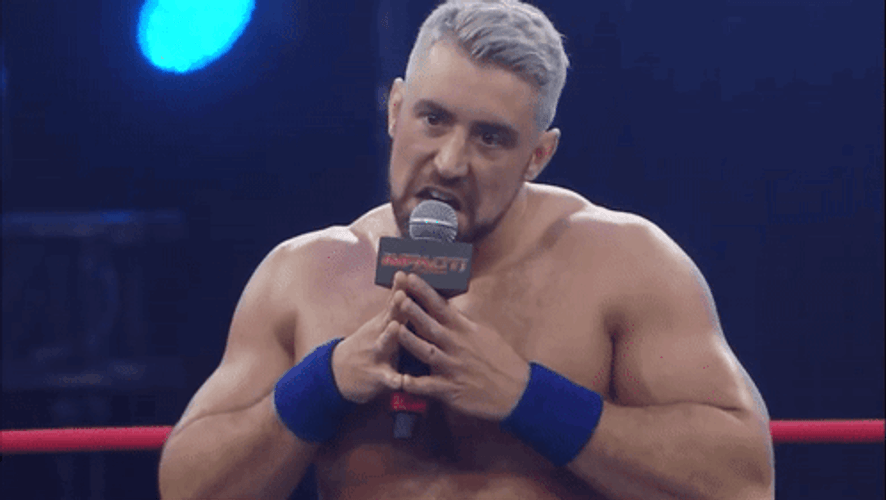 Joe Hendry Says Something On The Mic GIF