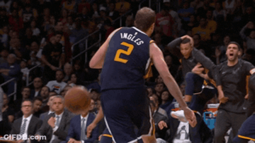 Joe Ingles Approach The Team GIF