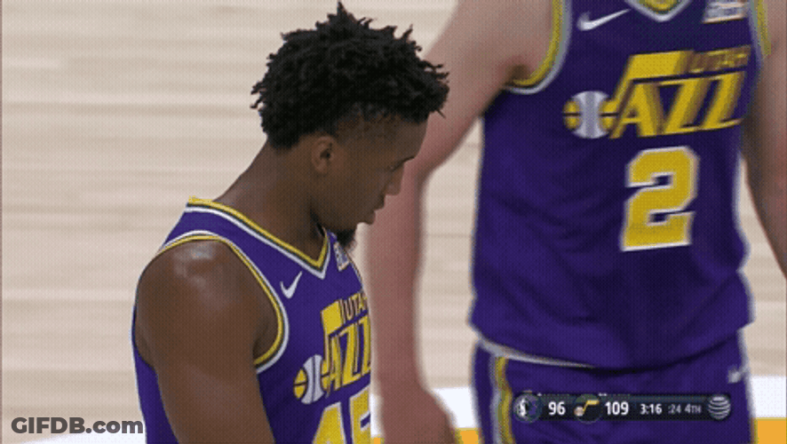 Joe Ingles Comforts Teammate GIF