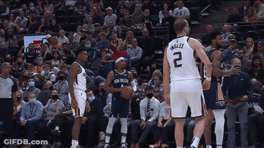Joe Ingles Hand Signage GIF