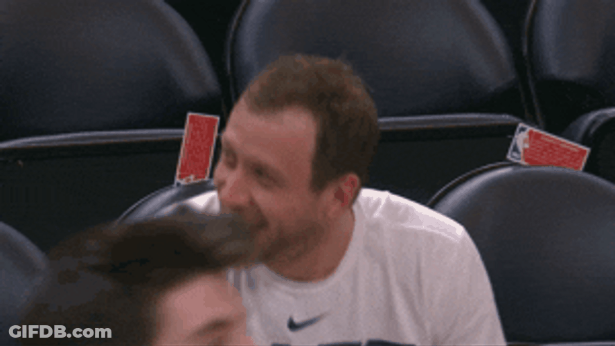 Joe Ingles Lauging So Hard GIF