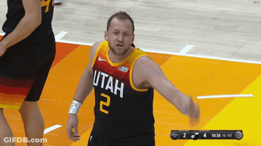 Joe Ingles Serious Mode GIF