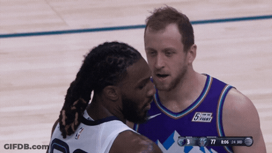 Joe Ingles Teasing GIF