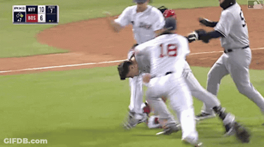 Joe Kelly Baseball Fight GIF