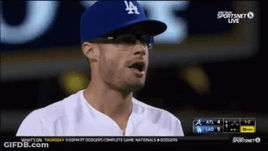 Joe Kelly Chewing Bubblegum GIF