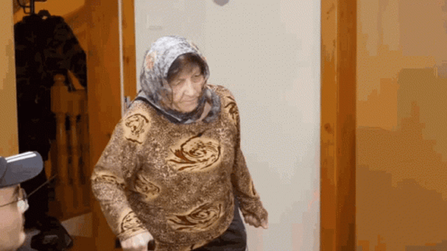 Joe Mama Babushka Grandma GIF
