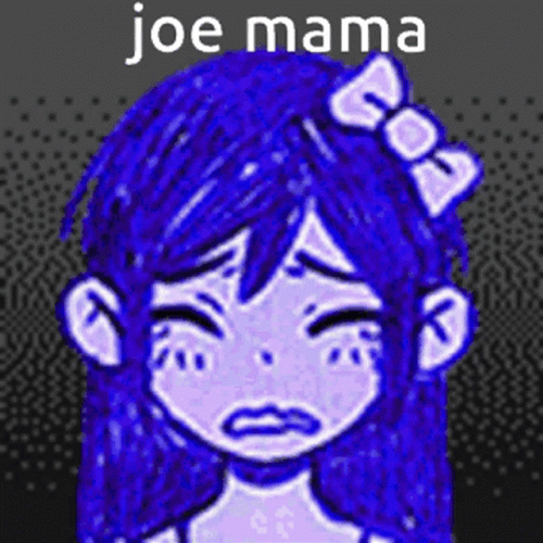 Joe Mama Omori Girl Crying Anime GIF
