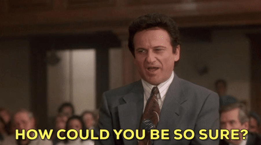 Joe Pesci How Could You Be So Sure GIF