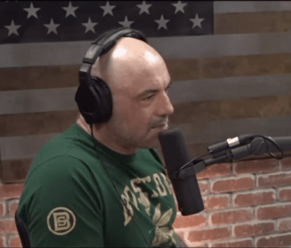Joe Rogan Look Back GIF