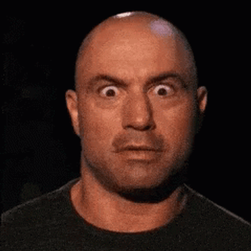 Joe Rogan Shock Look GIF