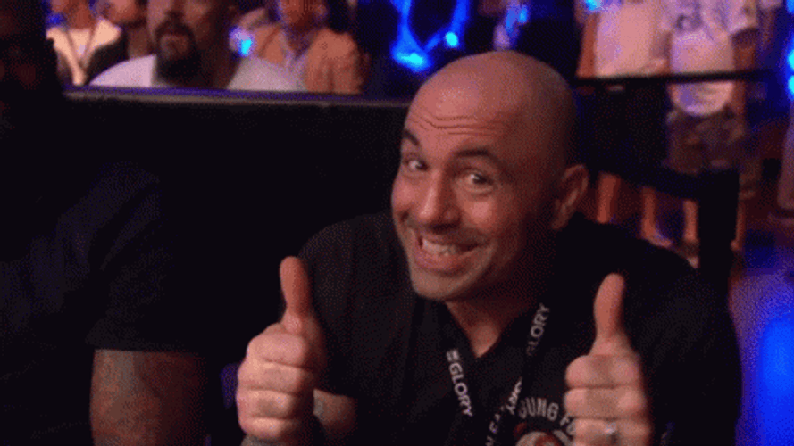 Joe Rogan Thumbs Up GIF