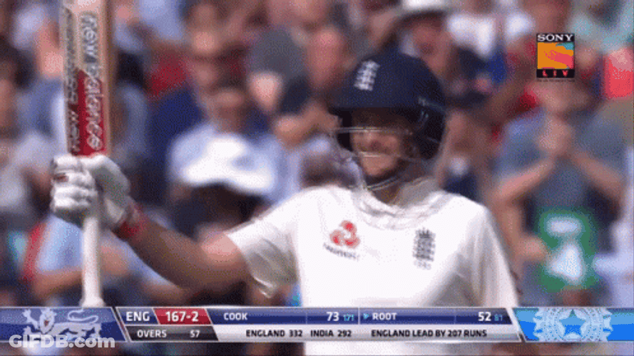 Joe Root Thumbs Up GIF