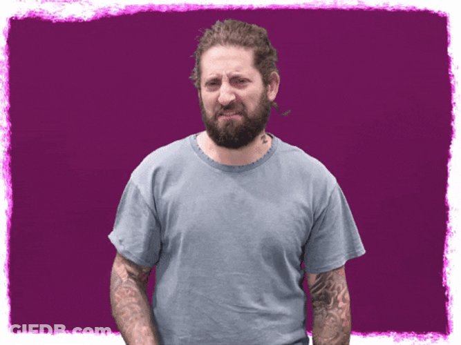 Joe Trohman Holding Nos From Smelly Thing GIF