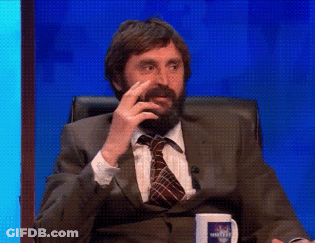 Joe Wilkinson Smoking Cigar GIF
