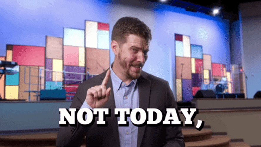 Joel Berry Not Today Satan GIF