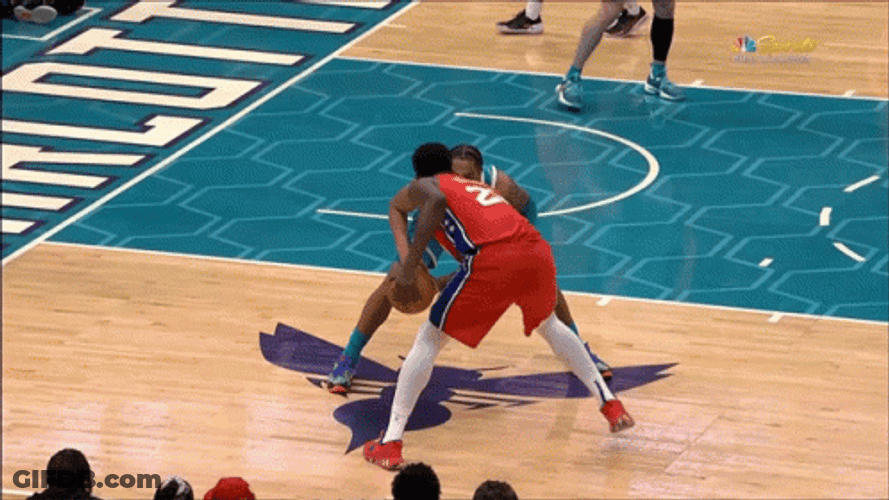 Joel Embiid Heat Hornets Espn GIF