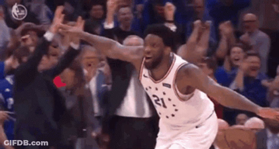 Joel Embiid Running GIF