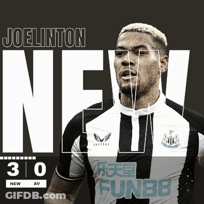 Joellinton New Newcastle Signing GIF
