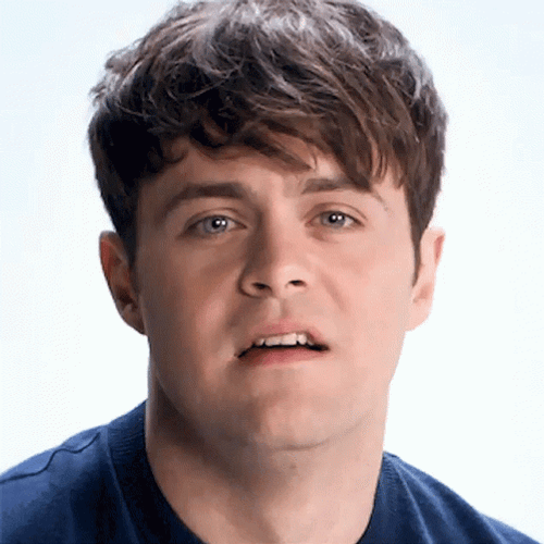 Joey Annoyed Pfft Expression GIF
