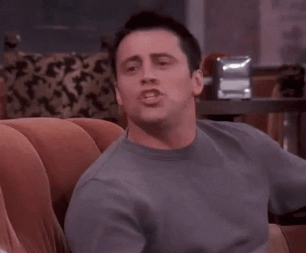 Joey Doesn't Share Food Friends GIF