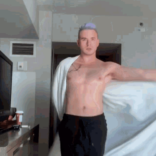 Joey Jay Gay Runway Walk GIF