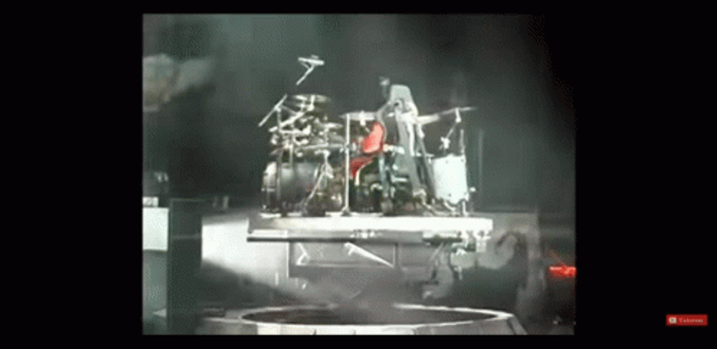 Joey Jordison Drumming GIF
