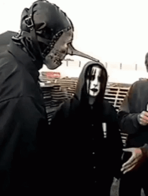 Joey Jordison Rock Sign GIF