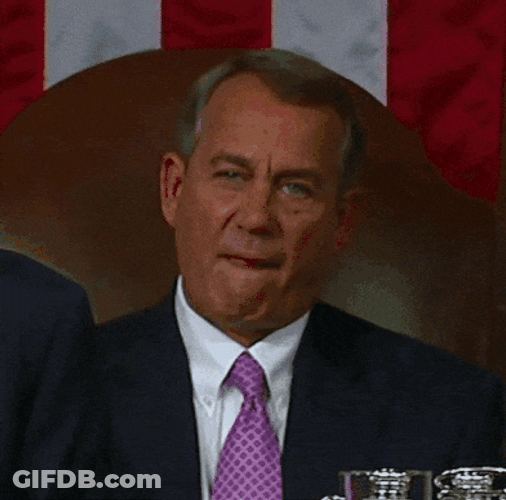 John Boehner Lick Tongue Sticking Out GIF