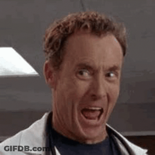 John C McGinley Excited Indeed GIF