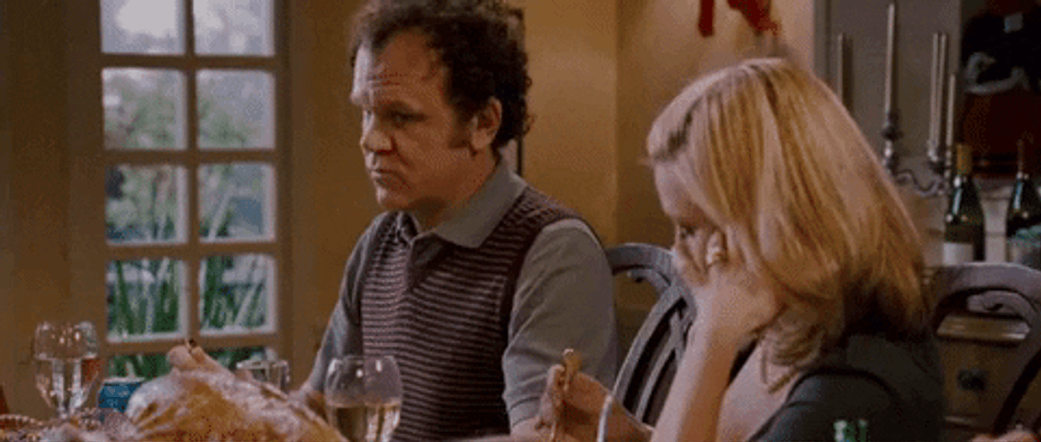 John C Reilly Awkward Look Step Brothers GIF